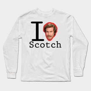 I Love Scotch Long Sleeve T-Shirt